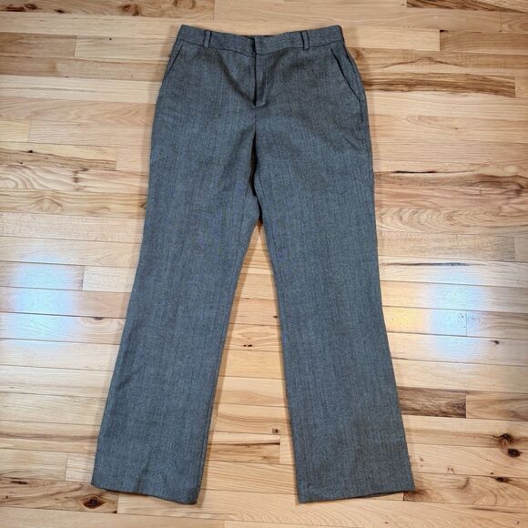 VTG Chaps Ralph Lauren Suit Womens Tweed Herringbone 100% Wool 12 Blazer 10 Pant - Picture 5 of 9